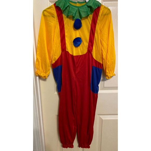Child’s Small 4-6 Clown Jumpsuit Only Halloween Costume Circus Dress Up Cosplay - Picture 1 of 11